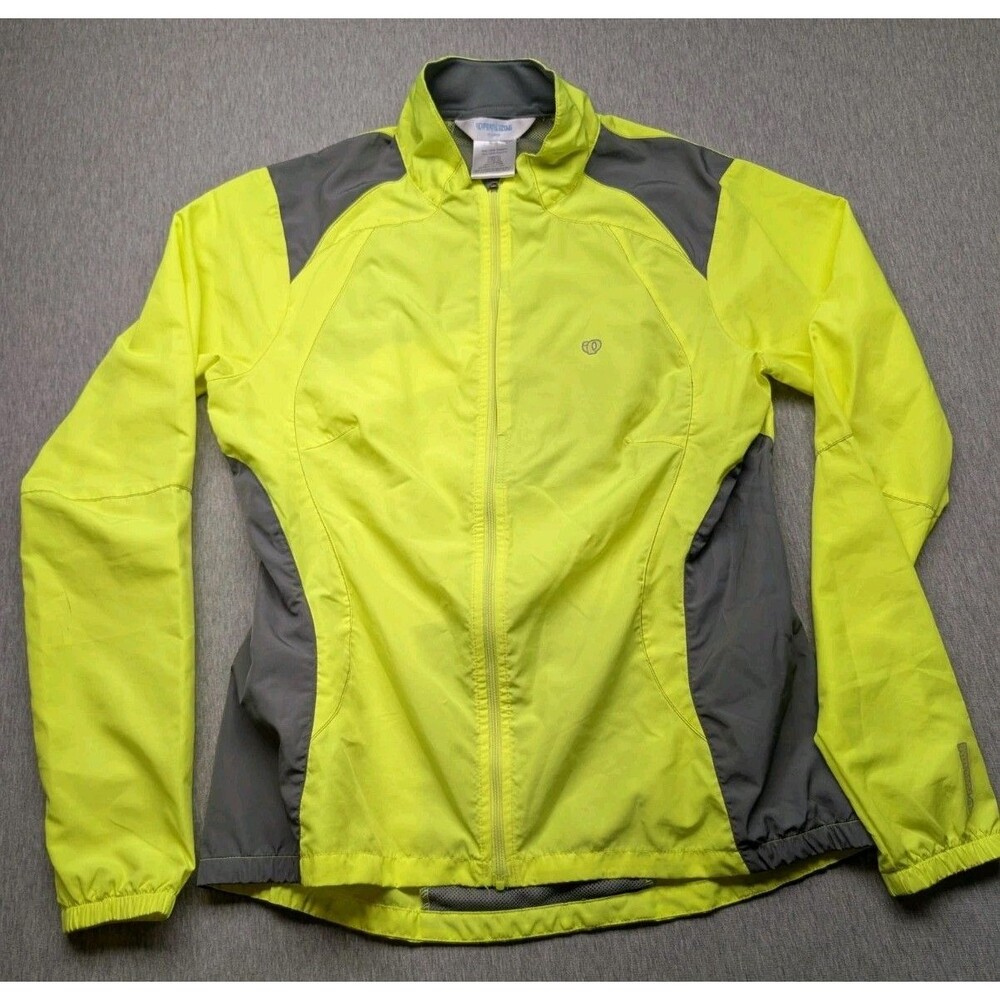 Pearl Izumi Quest Barrier Cycling Jacket Neon Yellow Women’s Size Medium